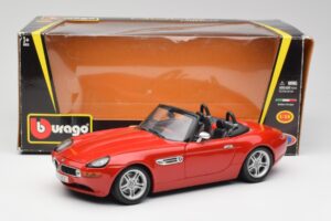 BMW Z8 E52 Red Metallic Bburago 1:18 18-12032 Diecast — photo 8 of 8