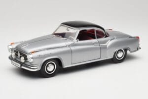 Borgward Isabella Coupe Grey & Black Revell 1:18 8989 Diecast