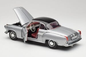 Borgward Isabella Coupe Grey & Black Revell 1:18 8989 Diecast — photo 7 of 8