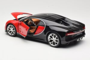Bugatti Chiron Black & Red Bburago 1:18 18-11040 Diecast — photo 5 of 8