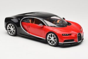 Bugatti Chiron Black & Red Bburago 1:18 18-11040 Diecast — photo 6 of 8