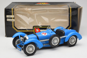Bugatti Type 51 Grand Prix #14 Blue Bburago 1:18 3012-M1 Diecast — photo 6 of 6