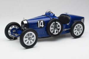 Bugatti Type 35 #14 Dark Blue Norev 1:12 125703 Diecast