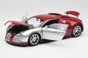 Bugatti Veyron Edition Centenaire Chrome Red Minichamps 1:18 100110851-O Diecast — photo 2 of 8