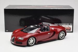 Bugatti Veyron Grand Sport Red Minichamps 1:18 100110832 Diecast — photo 9 of 9