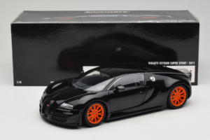 Bugatti Veyron Super Sport Black Metallic Minichamps 1:18 100110842 Diecast — photo 8 of 8