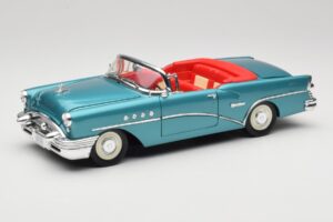 Buick Century Convertible Blue Mira 1:18 6134 Diecast