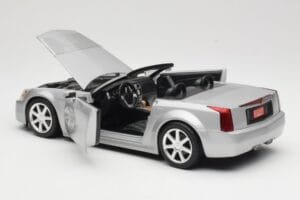 Cadillac XLR Cabrio Silver Hot Wheels 1:18 53838 Diecast — photo 5 of 8