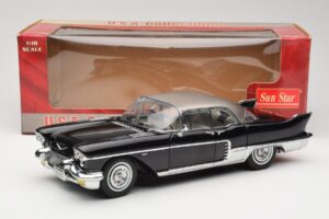 Cadillac Brougham Black Sun Star 1:18 4001 Diecast — photo 8 of 8