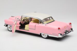 Cadillac Fleetwood Elvis Presley Pink MRC 1:18 LIC1000 Diecast — photo 5 of 8