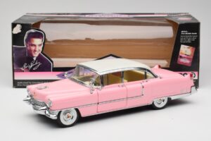 Cadillac Fleetwood Elvis Presley Pink MRC 1:18 LIC1000 Diecast — photo 8 of 8