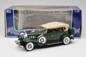 Cadillac Sport Phaeton Green Anson 1:18 30383 Diecast — photo 9 of 9