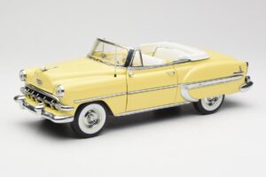 Chevrolet Bel Air Convertible Yellow Sun Star 1:18 1712 Diecast