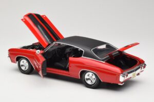 Chevrolet Chevelle SS 454 Red Maisto 1:18 531892 Diecast — photo 5 of 8
