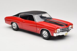 Chevrolet Chevelle SS 454 Red Maisto 1:18 531892 Diecast — photo 6 of 8