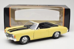 Chevrolet Chevelle SS 454 Yellow Maisto 1:18 531890 Diecast — photo 8 of 8