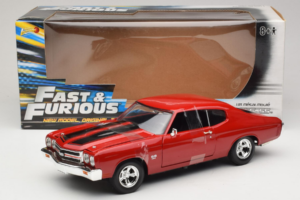 Chevrolet Chevelle SS Fast & Furious Red Johnny Lightning 1:18 39578 Diecast — photo 6 of 6