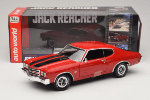 Chevrolet Chevelle SS Red Jack Reacher Auto World 1:18 AWSS109/06 Diecast — photo 8 of 8