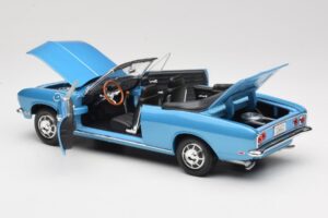 Chevrolet Corvair Monza Convertible Blue Road Signature 1:18 92498 Diecast — photo 5 of 8