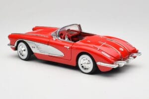Chevrolet Corvette C1 Red Motormax 1:18 73100TC Diecast — photo 7 of 8