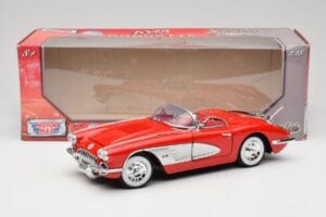 Chevrolet Corvette C1 Red Motormax 1:18 73100TC Diecast — photo 8 of 8