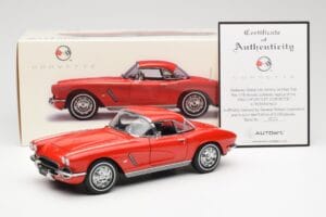 Chevrolet Corvette C1 Convertible Roman Red AUTOart 1:18 71102 Diecast — photo 8 of 8