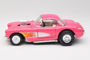 Chevrolet Corvette C1 Gasser Pink Road Legends 1:18 92019-R1 Diecast — photo 4 of 8