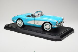 Chevrolet Corvette C1 Hard Top Blue Solido 1:12 1202-M1 Diecast — photo 6 of 8