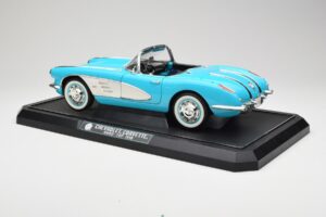 Chevrolet Corvette C1 Hard Top Blue Solido 1:12 1202-M1 Diecast — photo 7 of 8