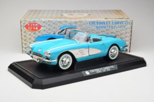 Chevrolet Corvette C1 Hard Top Blue Solido 1:12 1202-M1 Diecast — photo 8 of 8