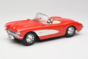 Chevrolet Corvette C1 Roadster Red Bburago 1:18 3024 Diecast