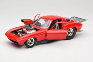 Chevrolet Corvette C3 Dragster Red Hot Wheels 1:18 29226 Diecast — photo 2 of 8