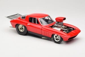 Chevrolet Corvette C3 Dragster Red Hot Wheels 1:18 29226 Diecast — photo 6 of 8