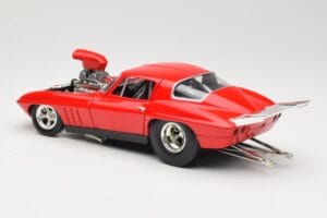 Chevrolet Corvette C3 Dragster Red Hot Wheels 1:18 29226 Diecast — photo 7 of 8