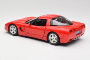 Chevrolet Corvette C5 Red Bburago 1:18 3066 Diecast — photo 7 of 8