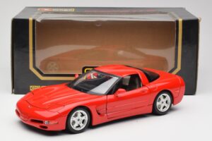 Chevrolet Corvette C5 Red Bburago 1:18 3066 Diecast — photo 8 of 8