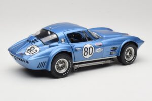 Chevrolet Corvette Grand Sport GT #80 R. Penske Chevrolet Nassau Speed Week 1963 Exoto 1:18 RLG18022 Diecast — photo 3 of 8