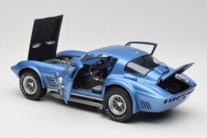 Chevrolet Corvette Grand Sport GT #80 R. Penske Chevrolet Nassau Speed Week 1963 Exoto 1:18 RLG18022 Diecast — photo 5 of 8