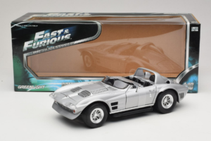 Chevrolet Corvette Grand Sport Silver Fast & Furious Greenlight 1:18 12842 Diecast — photo 6 of 6