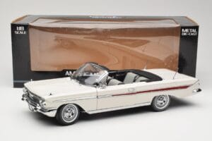 Chevrolet Impala Convertible White Sun Star 1:18 3405 Diecast — photo 8 of 8