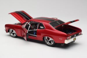 Chevrolet Nova SS Coupe Red Maisto 1:18 31083-M1 Diecast — photo 5 of 8