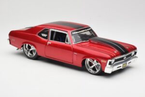 Chevrolet Nova SS Coupe Red Maisto 1:18 31083-M1 Diecast — photo 6 of 8