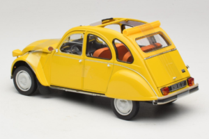 Citroen 2CV 6 Club Mimosa Yellow Norev 1:18 181496 Diecast — photo 5 of 6