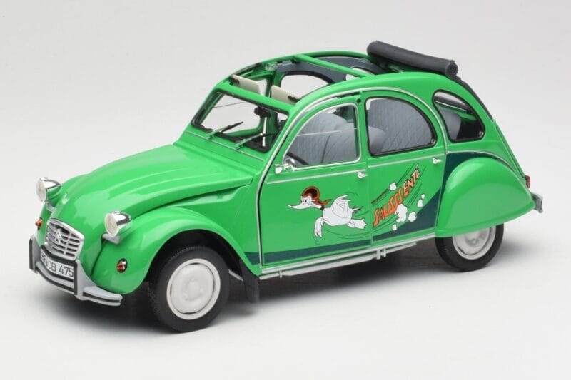 Citroen 2CV Green Norev 1:18 181513 Diecast