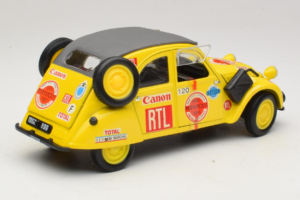 Citroen 2CV Rally Yellow Maisto 1:18 56032 Diecast — photo 2 of 6