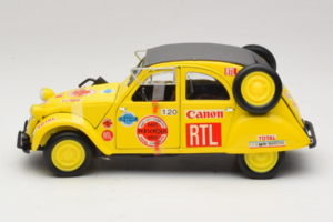 Citroen 2CV Rally Yellow Maisto 1:18 56032 Diecast — photo 3 of 6