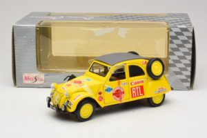 Citroen 2CV Rally Yellow Maisto 1:18 56032 Diecast — photo 6 of 6