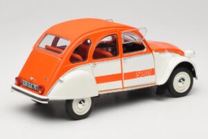 Citroen 2CV Spot Orange & White Solido 1:18 421183600 Diecast — photo 3 of 8