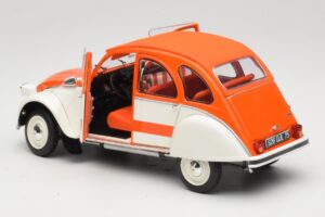 Citroen 2CV Spot Orange & White Solido 1:18 421183600 Diecast — photo 5 of 8