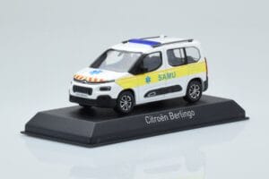 Citroen Berlingo Ambulance SAMU White Yellow Norev 1:43 155769 Diecast — photo 2 of 4